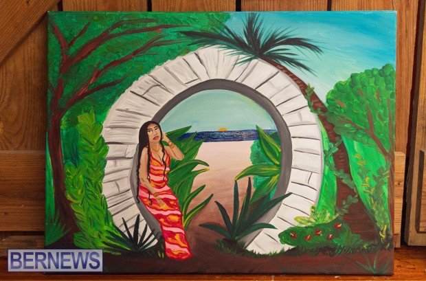 The Canvas is Black Exhibition Bermuda May 9 2025 AW-115