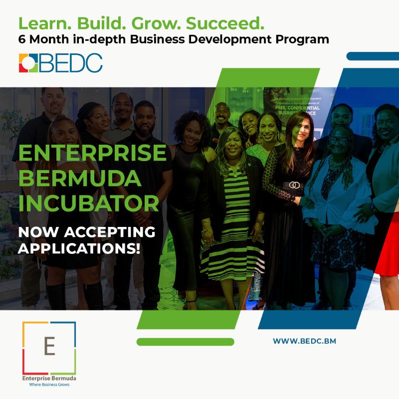 Enterprise Bermuda Incubator Program BEDC Bermuda June 2025