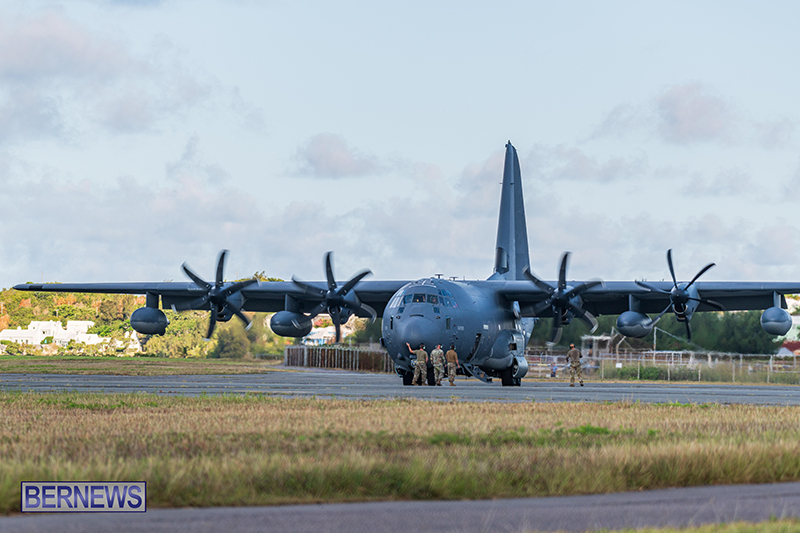 Military Transport Bermuda June 30 2025 10