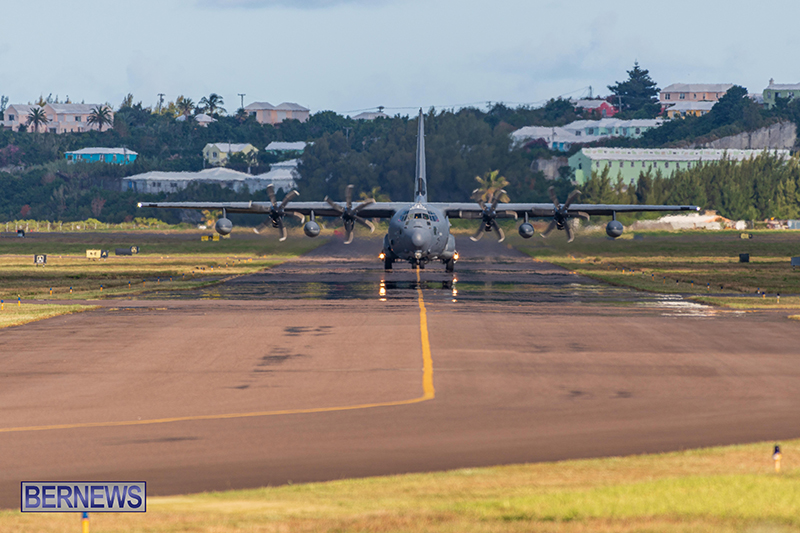 Military Transport Bermuda June 30 2025 11