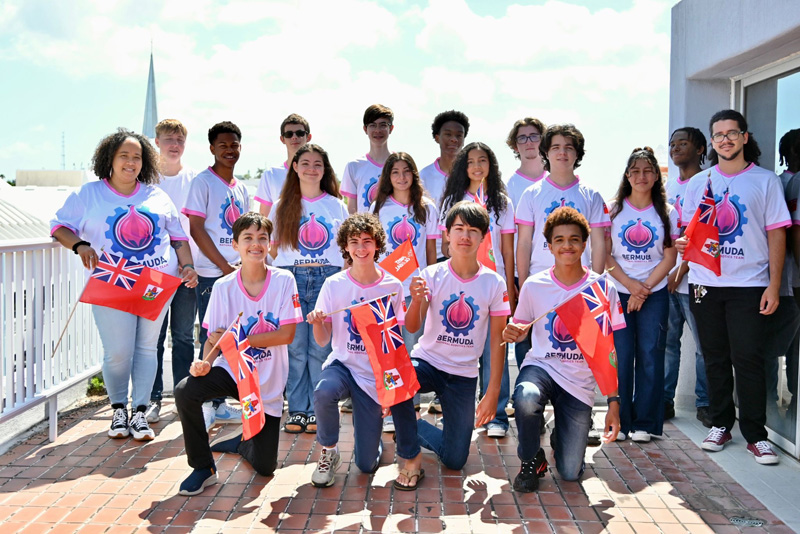 Bermuda National Robotics Team July 2025