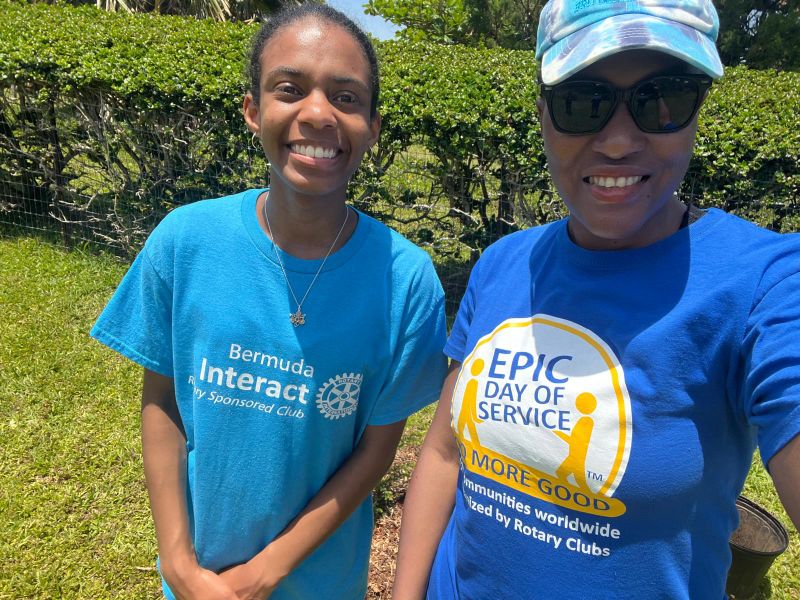 Hamilton Rotary Interact Members Bermuda July 2025 (2)