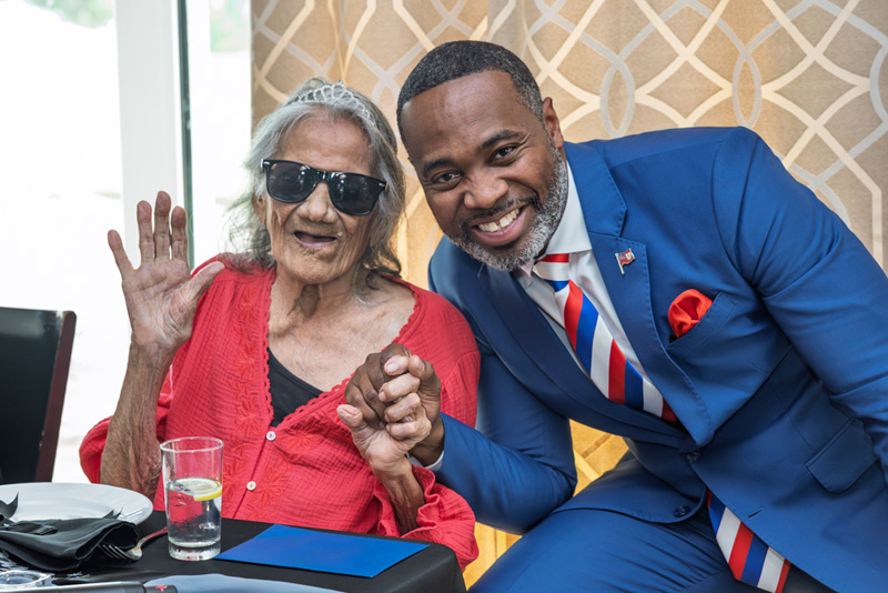 Louise Parris 100th Birthday Bermuda July 2025