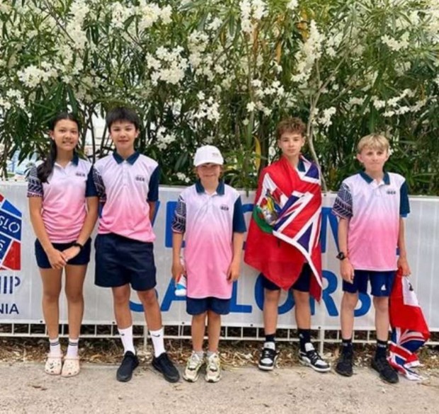 Optimist Sailors Enter Team Racing Competition Bermuda July 2025