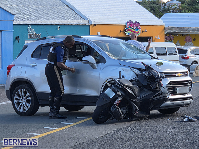 Collision Bermuda August 16 2025 3
