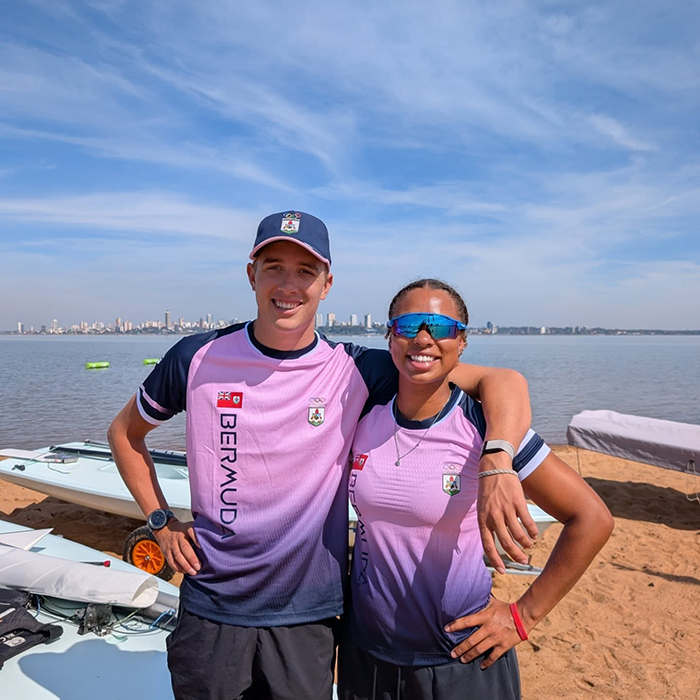 Sebastian Kempe and Nicole Stovel Bermuda August 15 2025 1