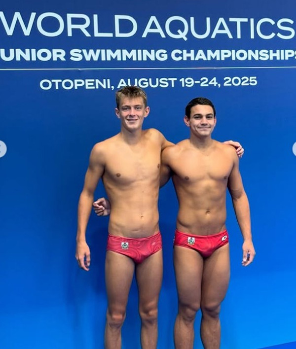 Thomas Cechini and Connor Hupman Bermuda Aug 2025