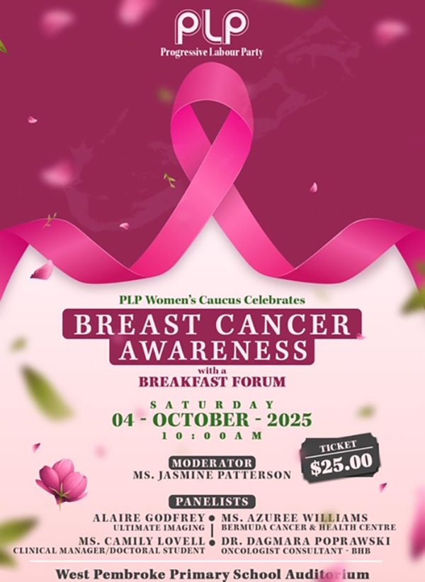 Breast Cancer Awareness Breakfast Bermuda Sept 29 2025