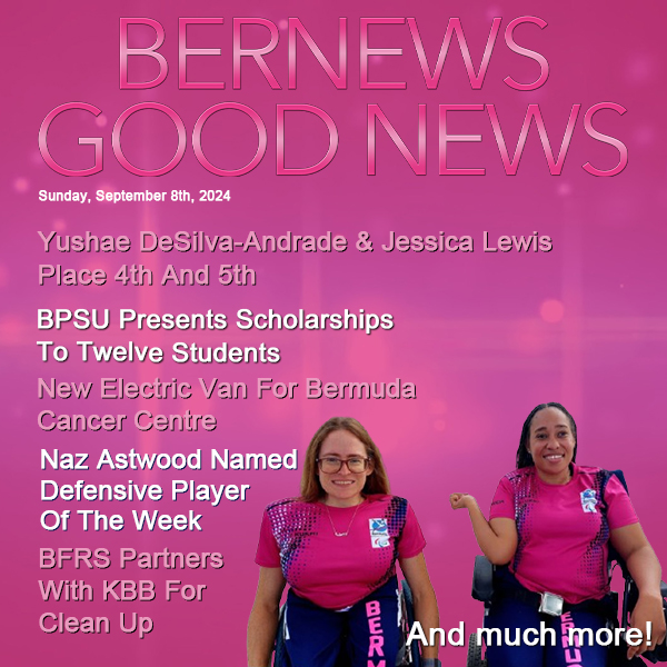 Video: Sunday Sept 8th “Good News” Spotlight - Bernews