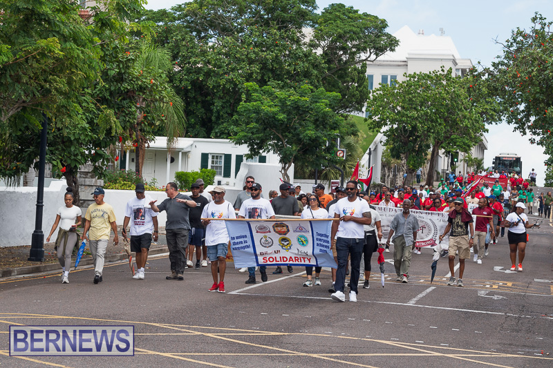 Labour Day March Bermuda September 1 2025 AW-100
