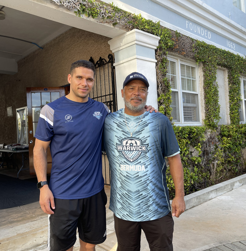 Liam Hearn and Richard Todd Bermuda Sept 2025