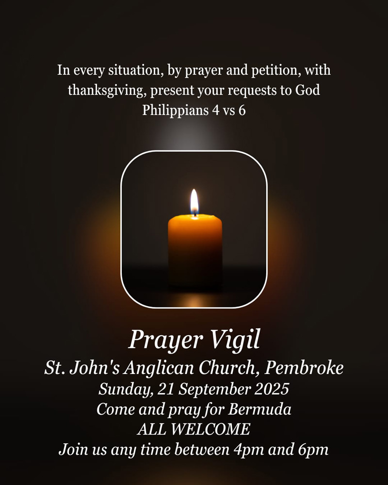 Prayer Vigil Bermuda September 2025