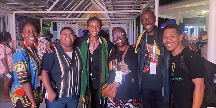 Tiara Webb Judges Regional Poetry Slam