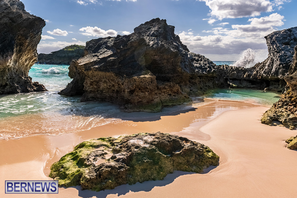4 A serene space of rocks, sand & ocean