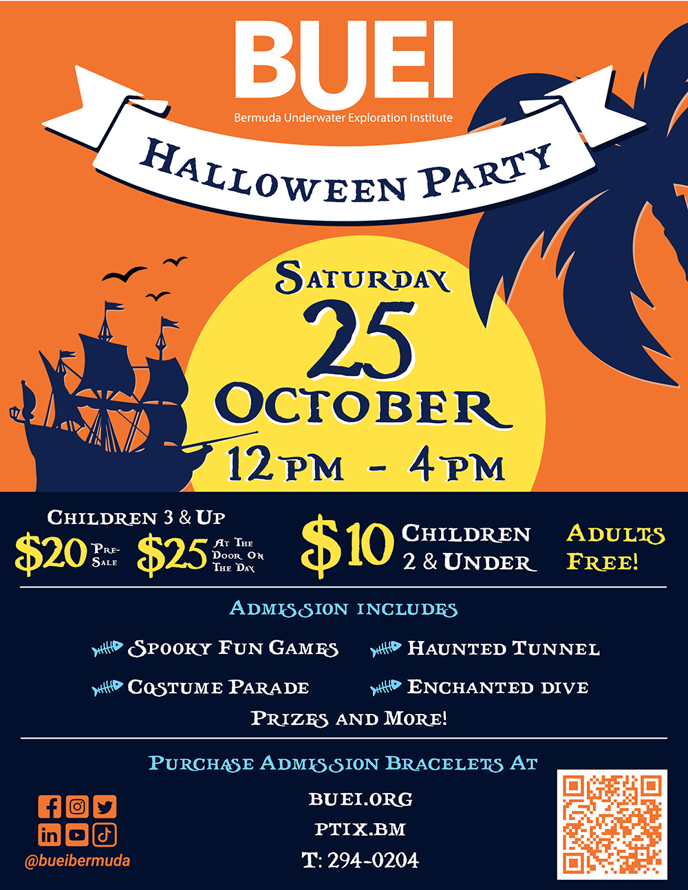 BUEI Halloween Party Bermuda Oct 21 2025