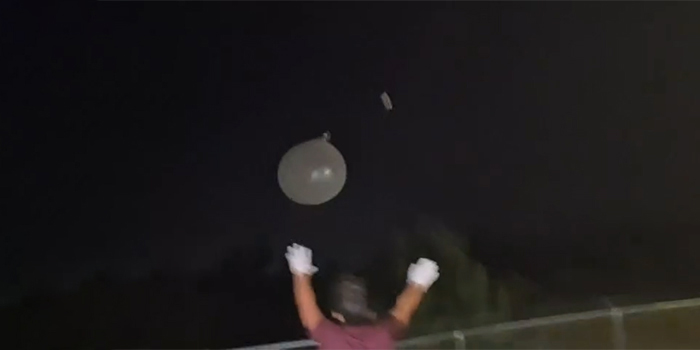 Video: BWS Launches Balloon Before Imelda