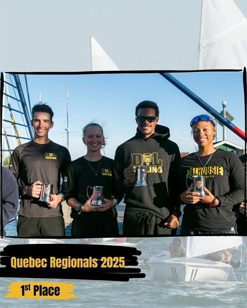 Dalhousie Sailing Team October 2025