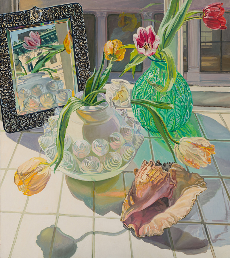 Janet Fish Bermuda Oct 14 2025 Mirror and Shell 1981