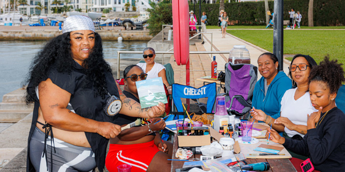 Photos & Video: Bermuda Plein Air Painting