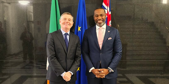 Premier Burt Meets Irish Finance Leaders