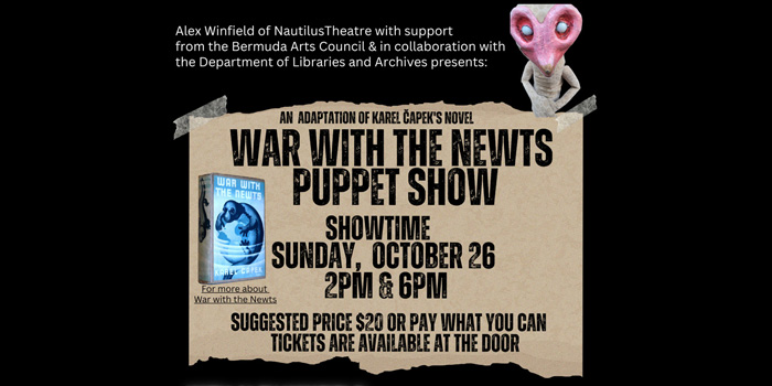 ‘The War Of The Newts’ Puppet Show At BNL