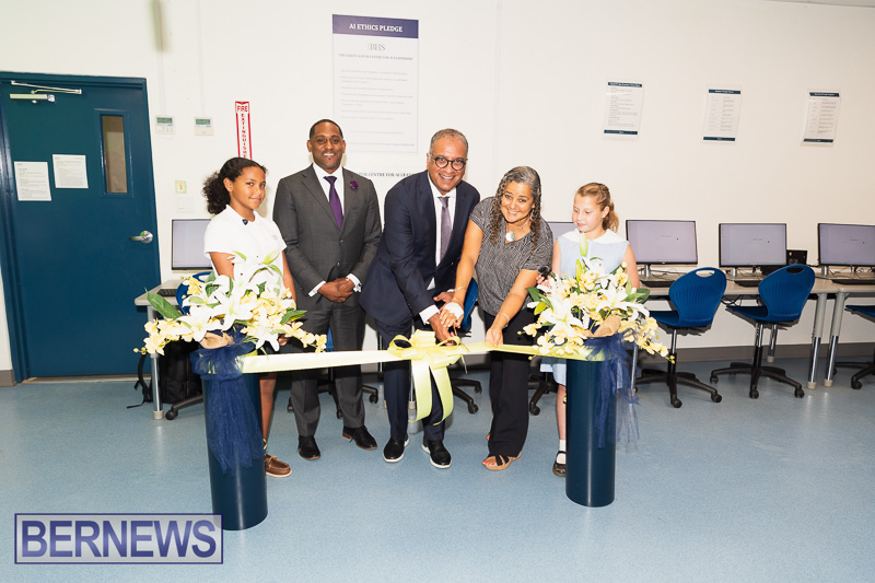 BHS AI Lab Ribbon Cutting Bermuda Nov 26 2025 AW-102