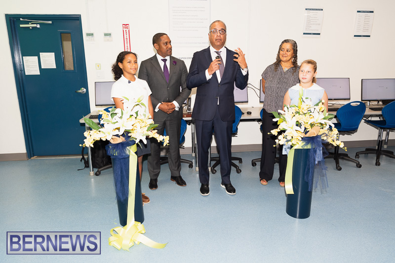 BHS AI Lab Ribbon Cutting Bermuda Nov 26 2025 AW-105