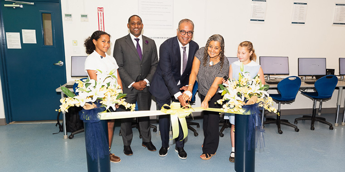 Photos & Video: BHS AI Lab Ribbon Cutting