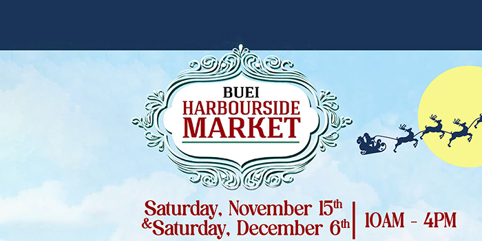 BUEI To Host Holiday Harbourside Markets