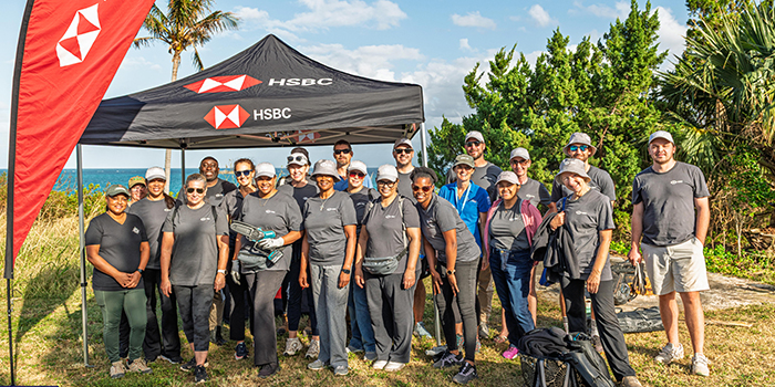 Photos: HSBC Helps Clean Up Cooper’s Island