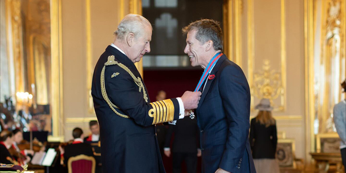 Governor Murdoch Receives Honour From King