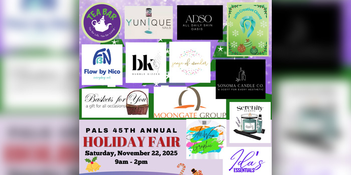 PALS 45th Annual Holiday Fair Set For Nov 22
