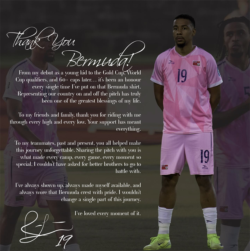 Reggie Lambe Bermuda Nov 19 2025