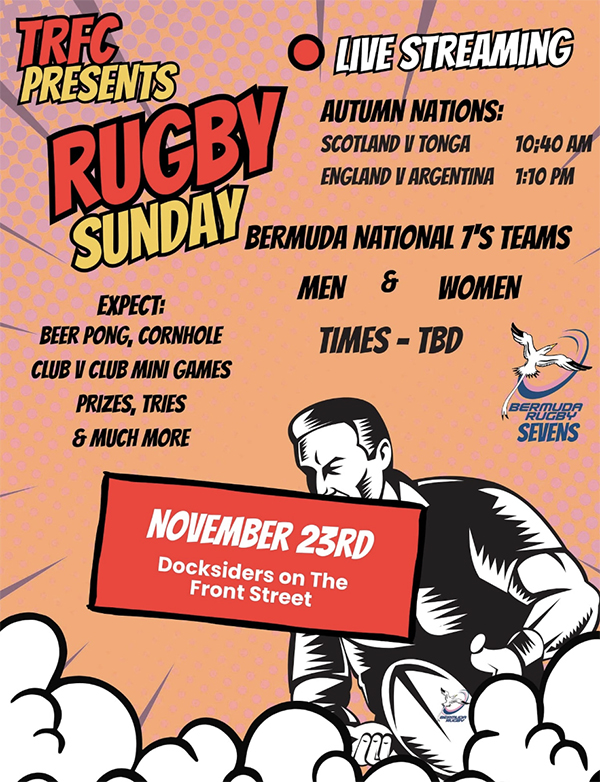 Rugby Sunday Bermuda Nov 20 2025