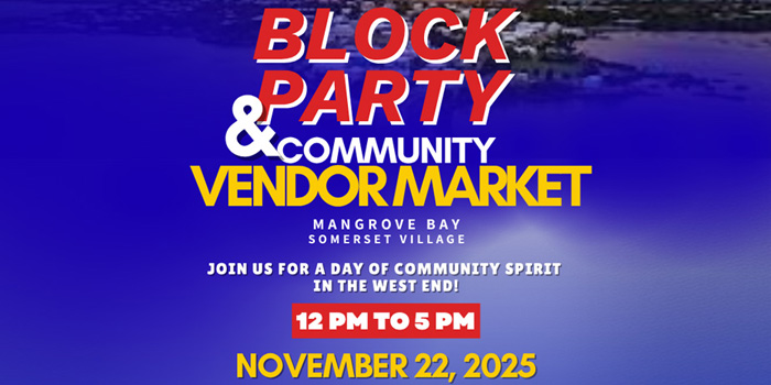 Block Party & Vendor Market On November 22