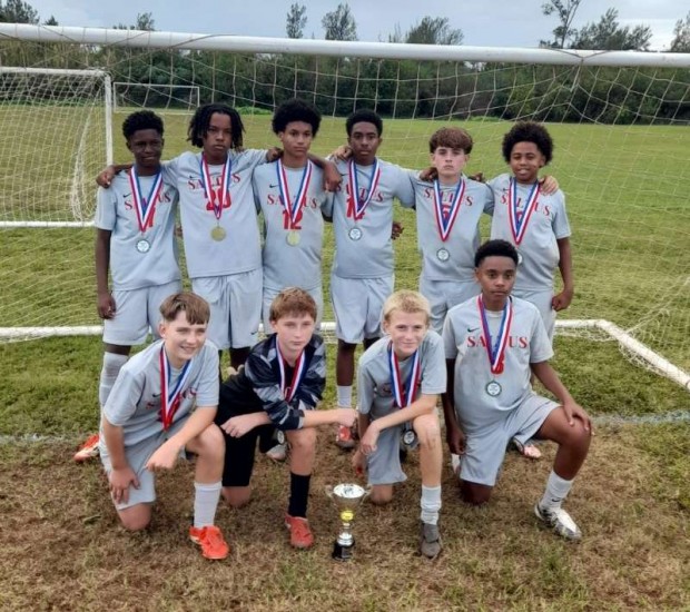 Saltus Bermuda School Sports Federation’s Middle School Over 13 Six-A-Side Champions Bemuda Nov 2025