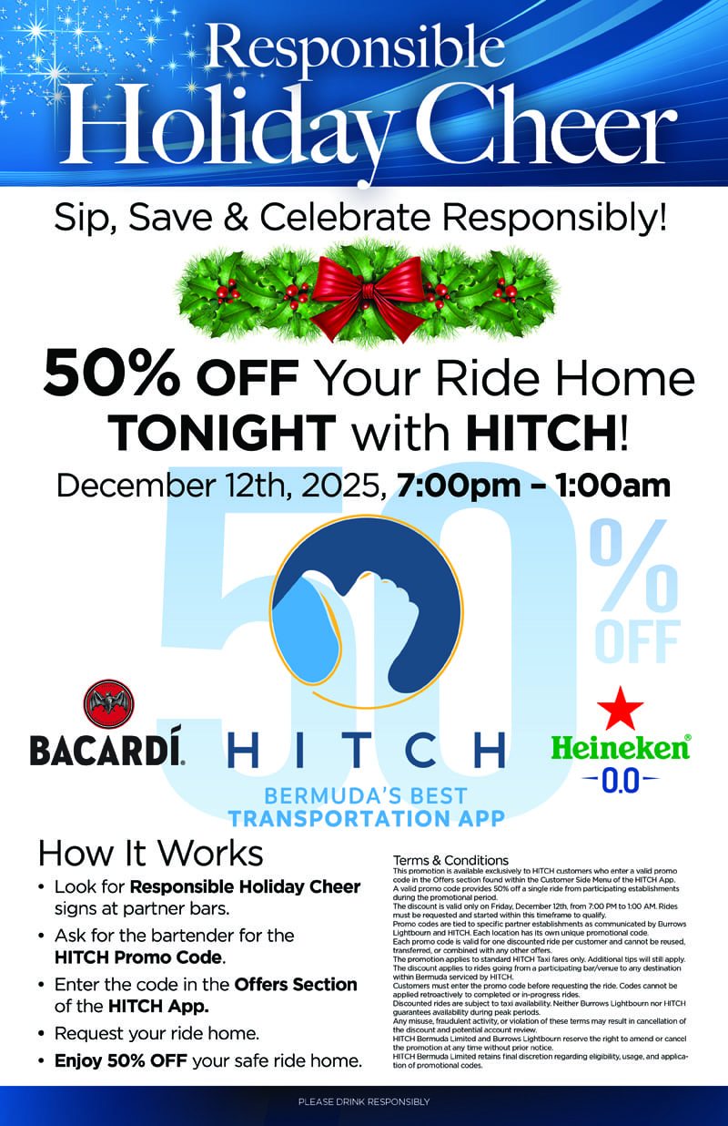 HITCH Bermuda December 2025