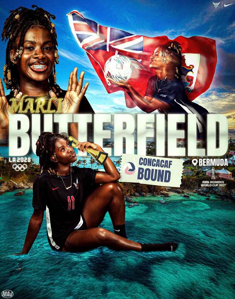 Marli Butterfield Bermuda Senior Women’s National Team Bermuda Dec 2025