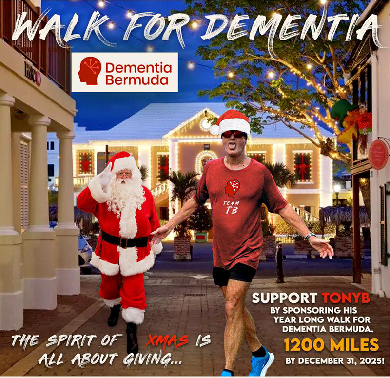 Tony Brannon walking 3 December 5 2025