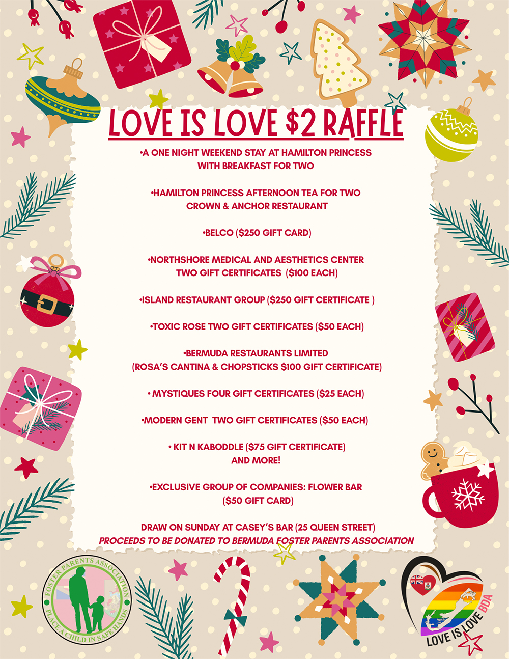 love is love Bermuda Dec 7 2025