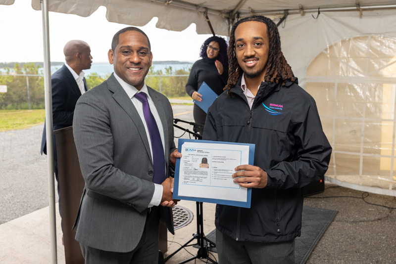BAA Air Traffic Control Trainee Ceremony Bermuda Jan 2026 (2)