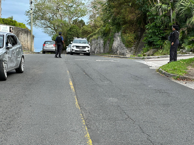 Collision Bermuda January 18 2026