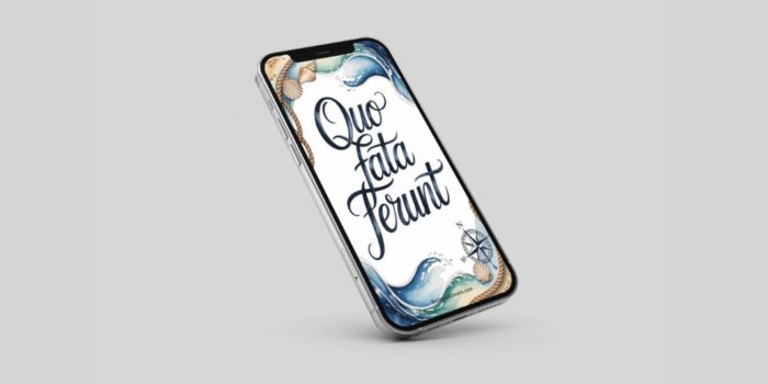 Wallpaper Wednesday: Nautical Quo Fata Ferunt