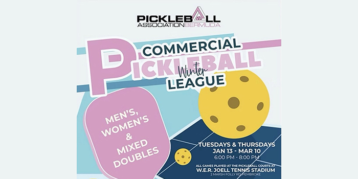 Pickleball Winter League Underway