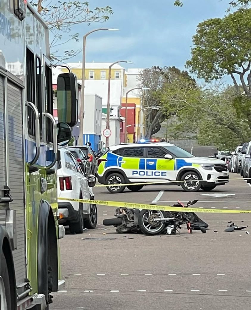 collision Bermuda Jan 19 2026