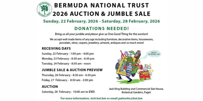 BNT To Host Annual Auction & Jumble Sale