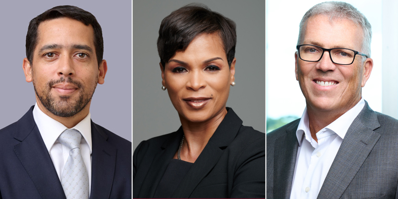 Benjamin Mushokoza, Charmaine Tucker and Christian Dunleavy Bermuda Feb 2026