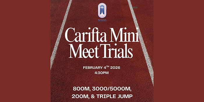 Carifta Mini Meet Trials Set For Tomorrow