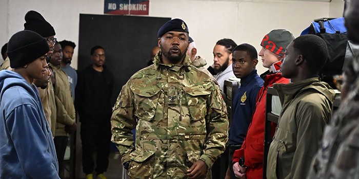 Photos: New Recruits Start Regiment Camp