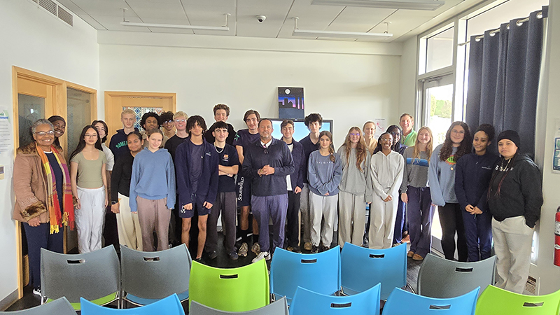 Somersfield Students Meet Acclaimed Creators